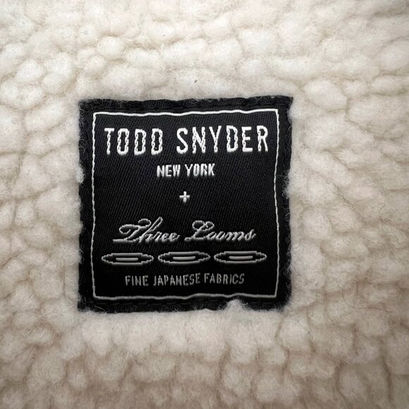 Todd Snyder x Three Looms Japanese Jacquard Basecamp Shirt in Green - Size M - Picture 2 of 5